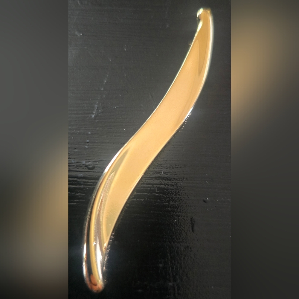 Monet Gold Tone Brooch